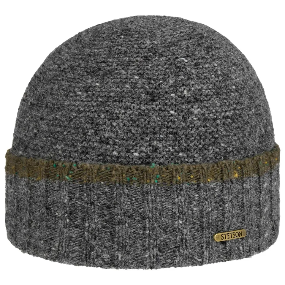 stetson-donegal-strickm-tze-beanie-made-in-italy-herren image 1