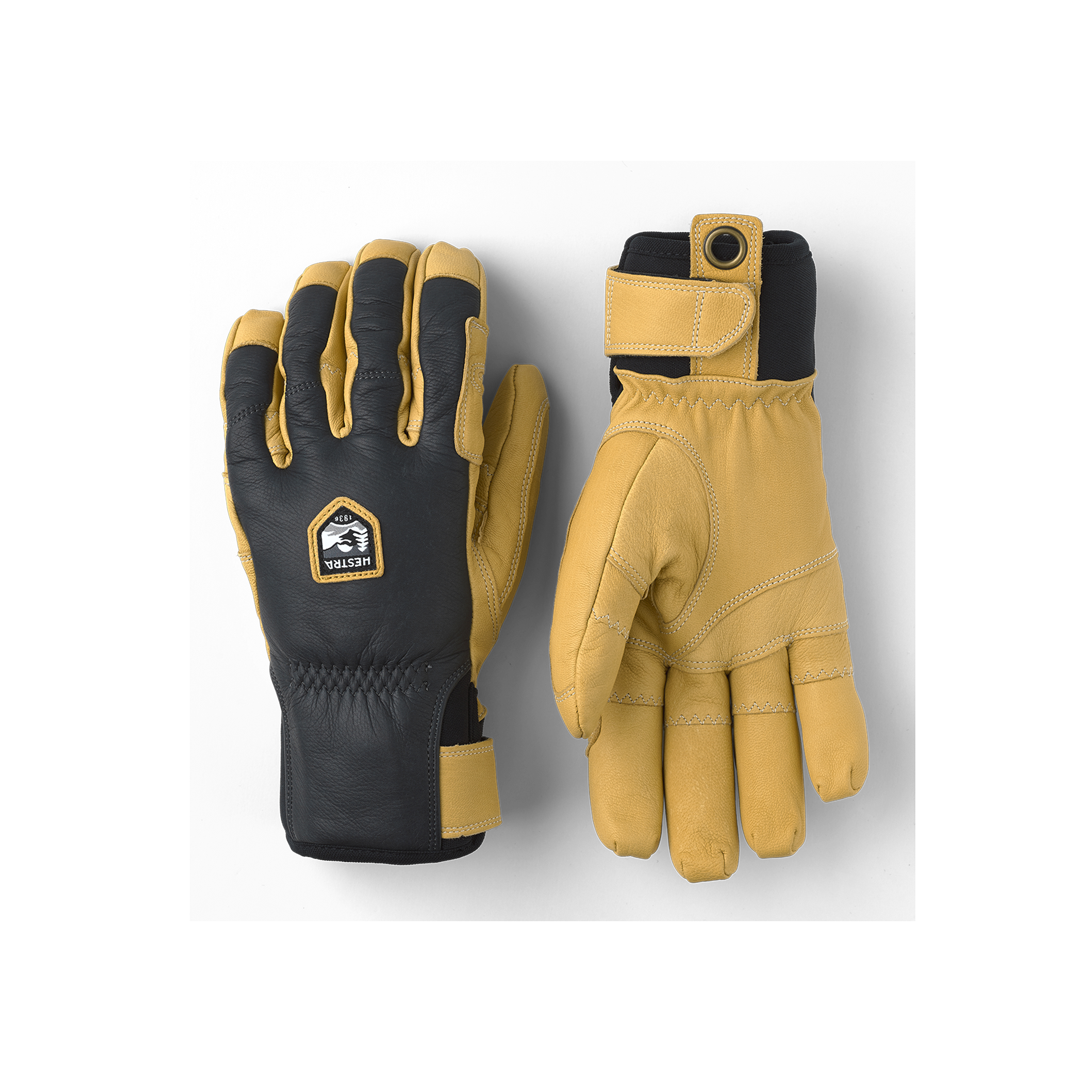 hestra-ergo-grip-incline-5-finger-geschmeidiger-freeride-handschuh-aus-leder-mit image 1