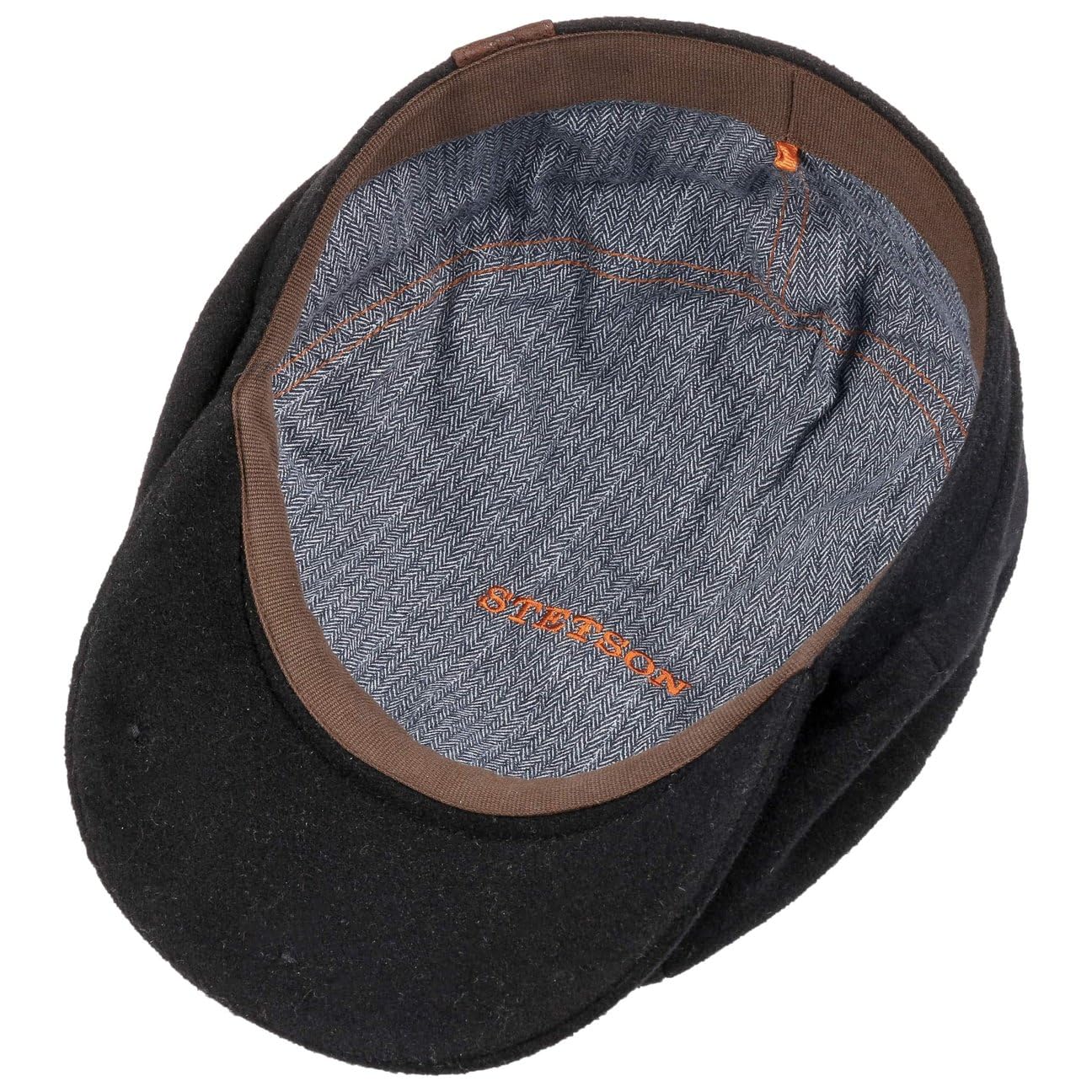 stetson-hatteras-noir-schirmm-tze-uni-meliert-f-r-damen-und-herren image 4