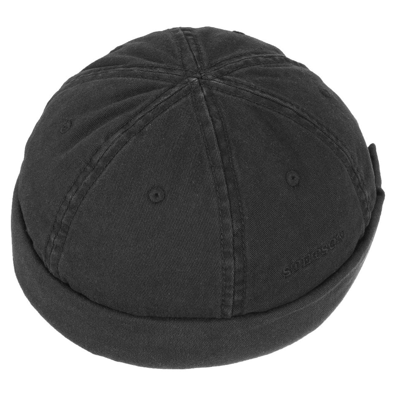 stetson-ocala-dockerhut-herren-schwarz-baumwolle-used-look image 2