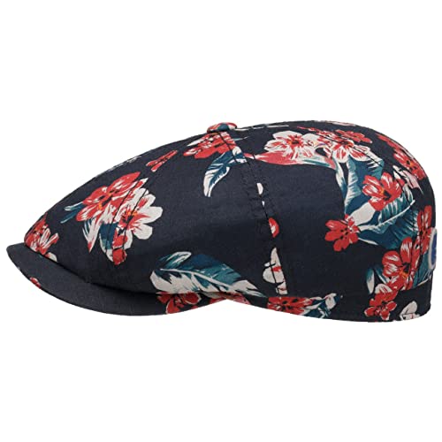 stetson-hatteras-flowlin-flatcap-leinen-gemustert-herren-damen image 8
