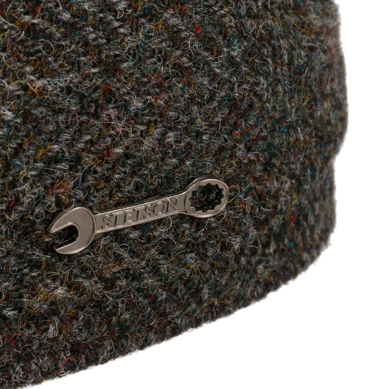 stetson-harris-tweed-driver-flatcap-meliert-made-in-eu-herren image 4