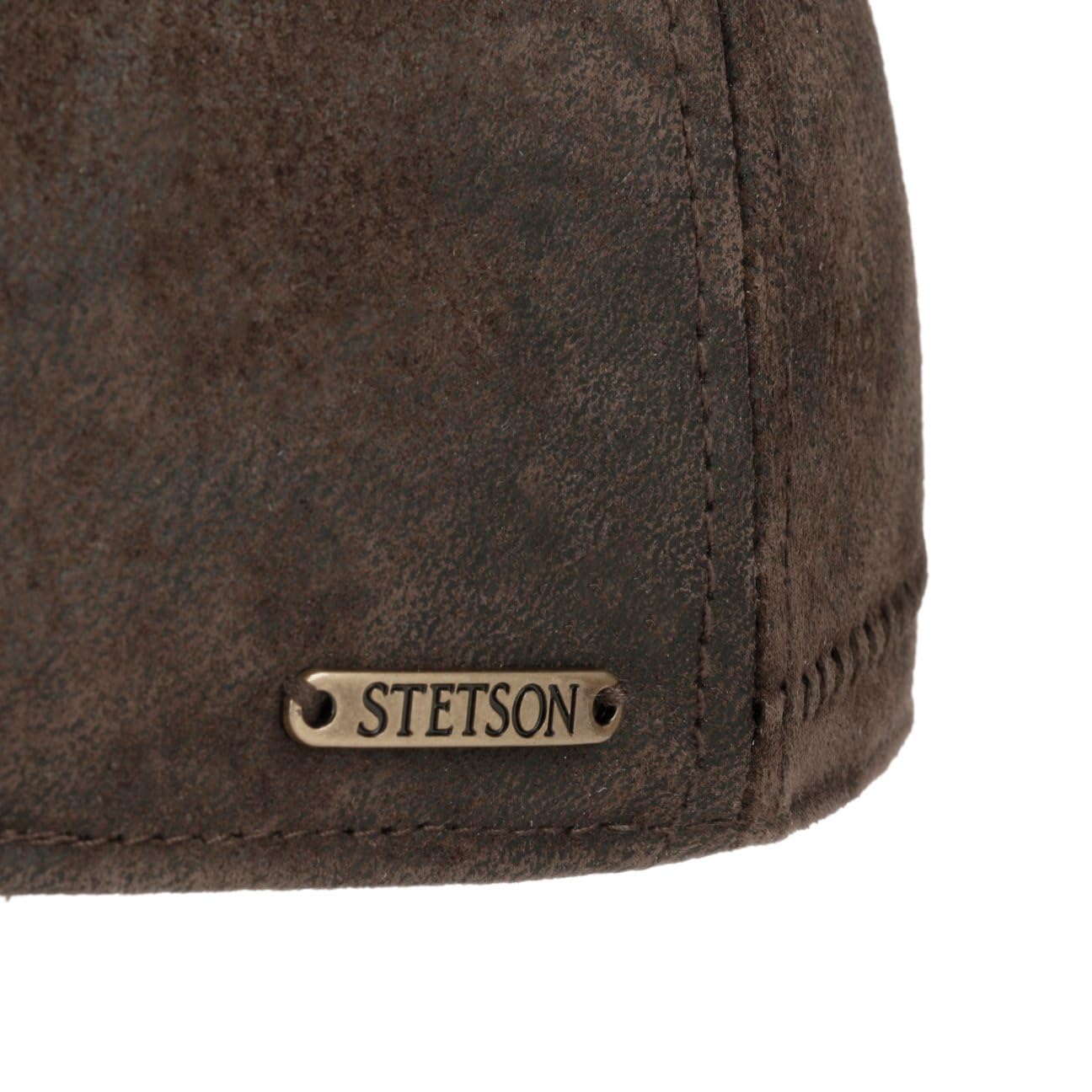 stetson-gatsby-texas-pig-skin-cap-herren-ballonm-tze-aus-echtleder-mit-futter image 5