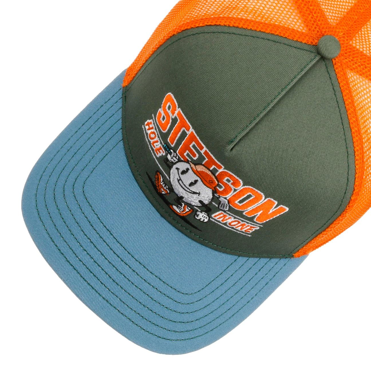 stetson-hole-in-one-trucker-cap-snapback-baumwolle-herren image 3