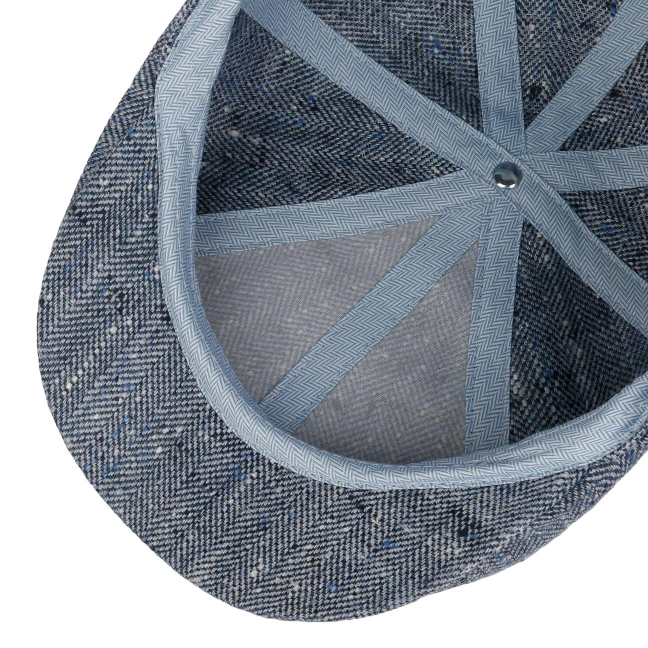 stetson-claverford-flatcap-8-panel-herringbone-aus-seidenmix-nachhaltig image 3