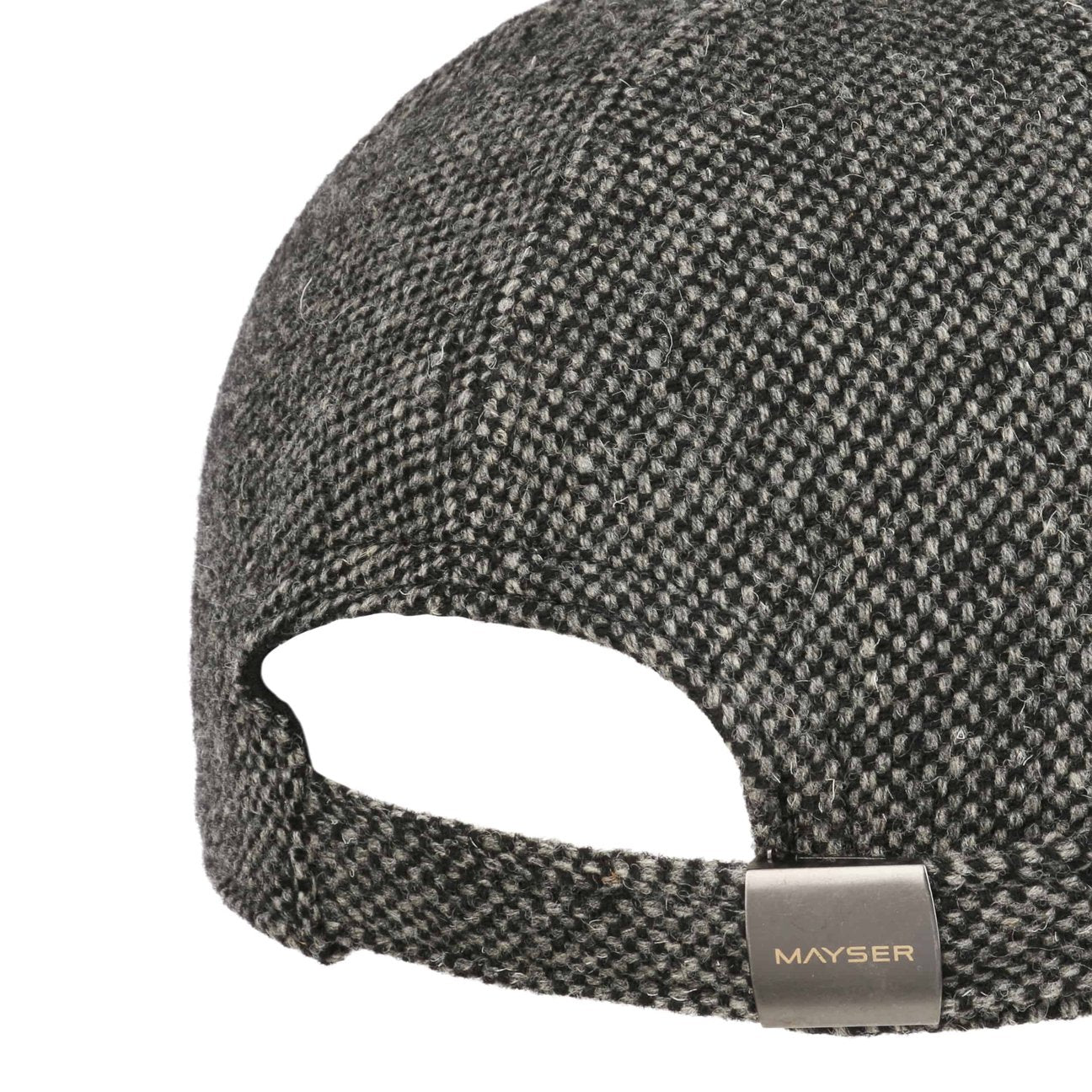 mayser-classic-morgan-tweed-cap-schurwolle-meliert image 2