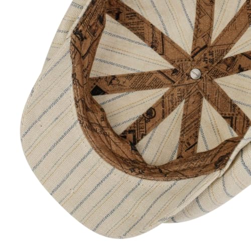 stetson-ledford-leinen-flatcap-gestreift-mehrfarbig image 7