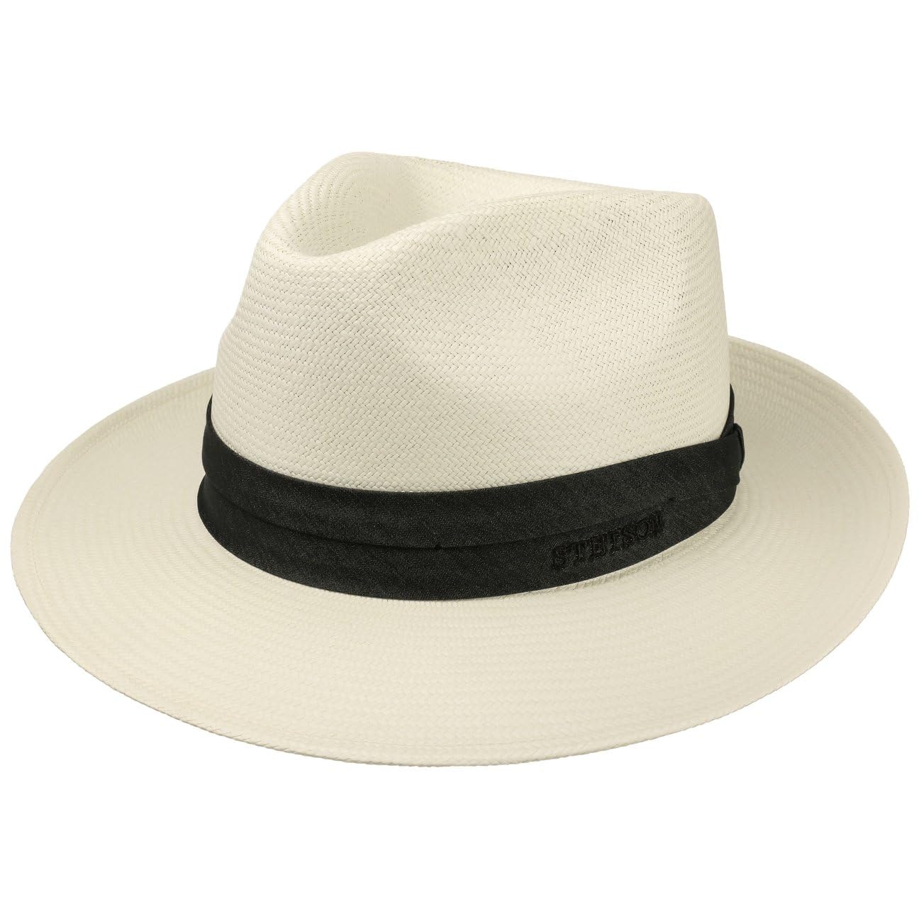 stetson-jenkins-panamahut-aus-stroh-bogart-form-handmade-in-italy image 1