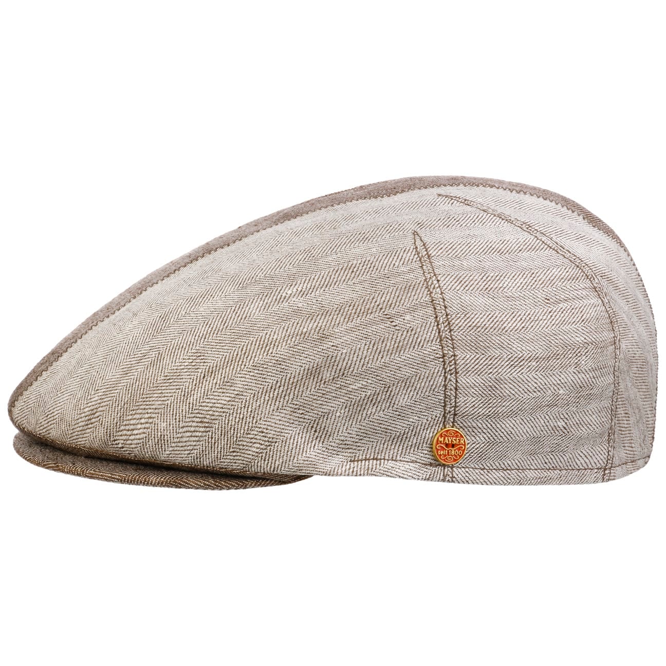 mayser-jasper-twotone-leinen-flatcap-herren-fischgr-t-zweifarbig image 6