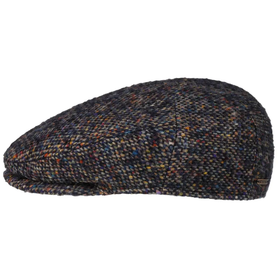 stetson-colour-spots-driver-flatcap-tweed-multicolour-made-in-eu image 1
