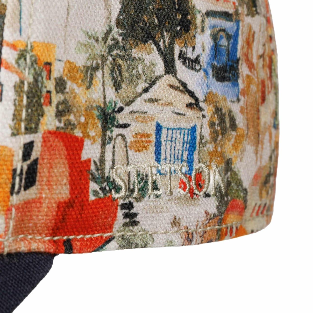 stetson-village-print-baseballcap-6-panel-damen-herren image 7
