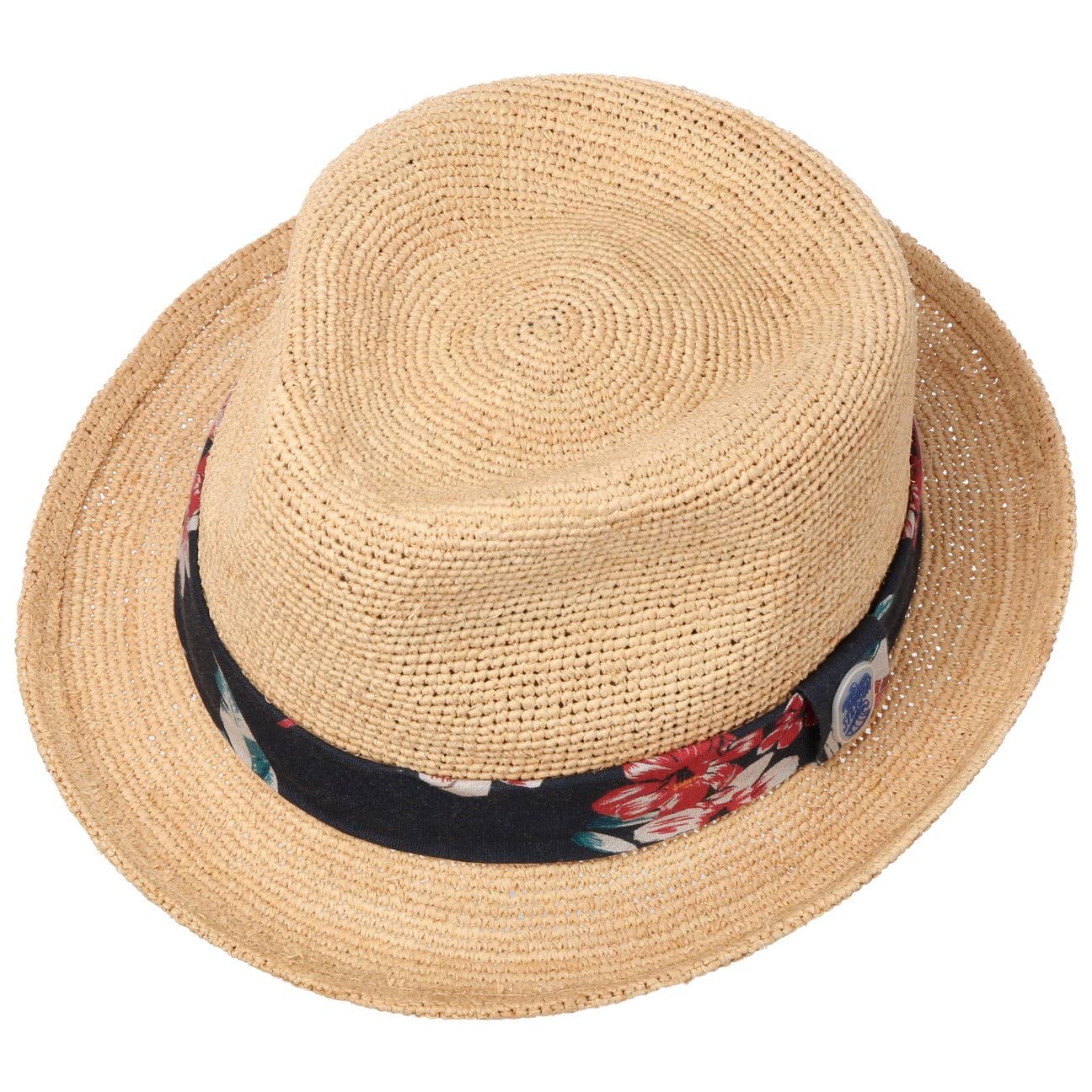 stetson-risola-crochet-player-strohhut-natur-mit-ripsband image 2