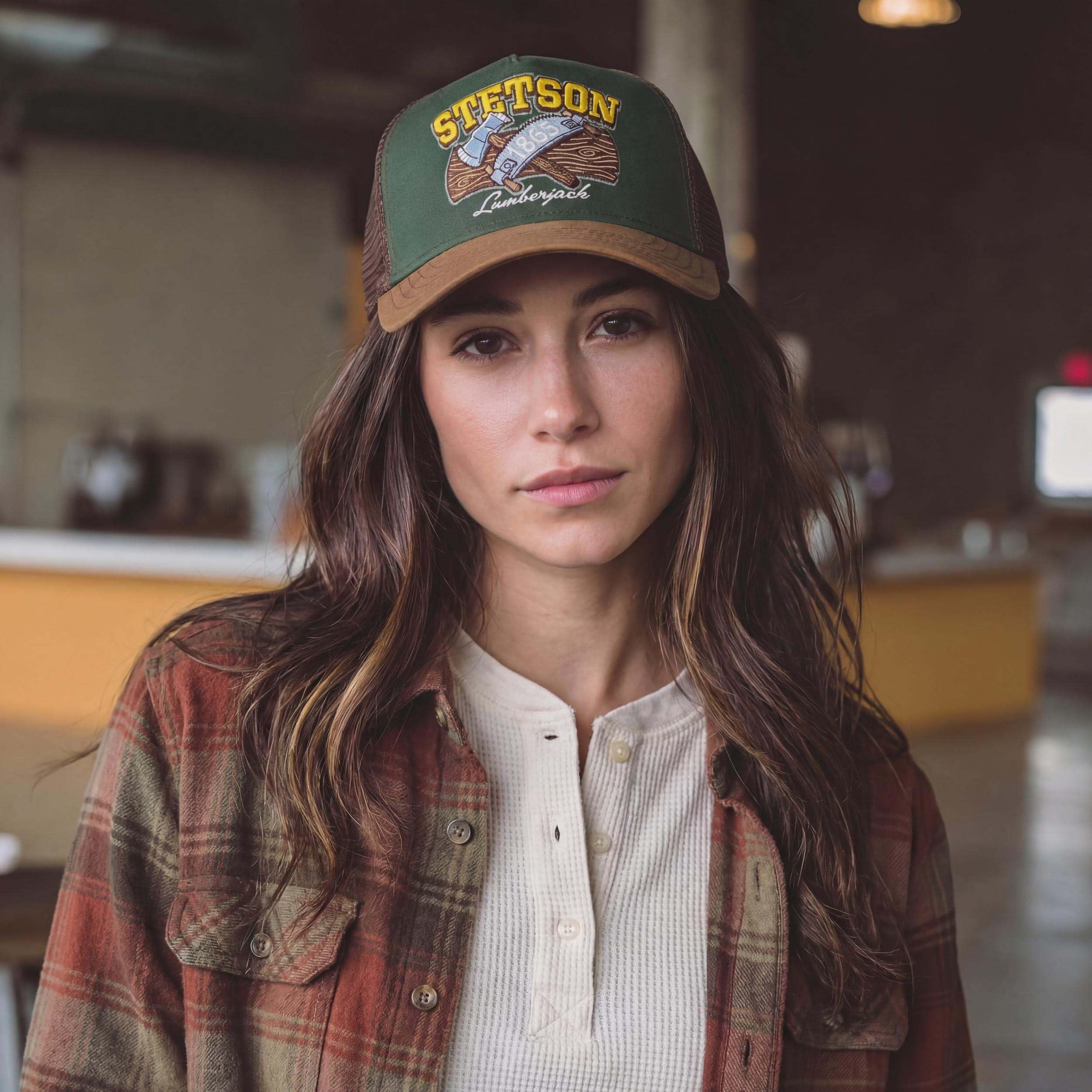 stetson-lumberjack-trucker-cap-mesh-verstellbar-mehrfarbig image 2