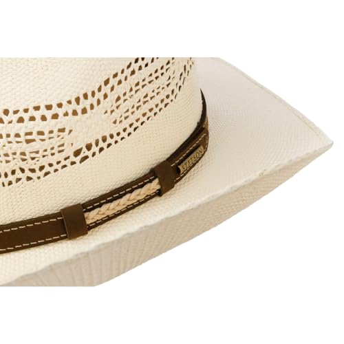 stetson-western-vented-toyo-strohhut-mit-lederband-sommer image 8
