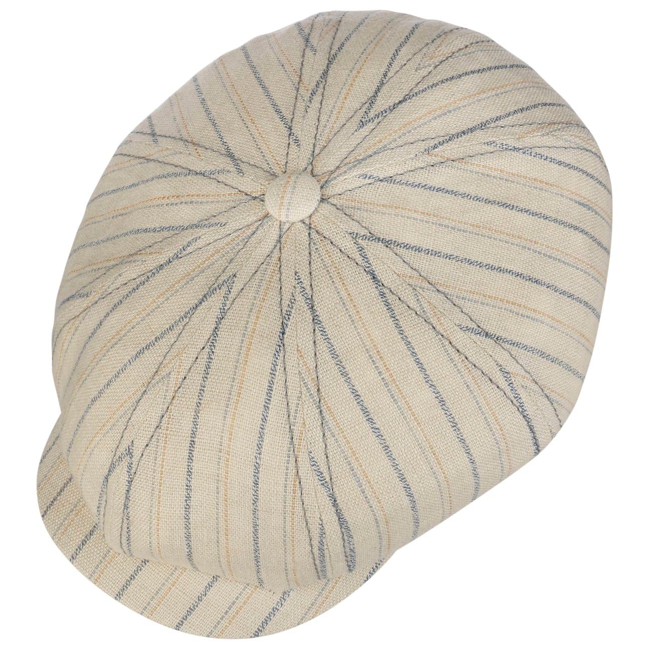 stetson-ledford-leinen-flatcap-gestreift-mehrfarbig image 2