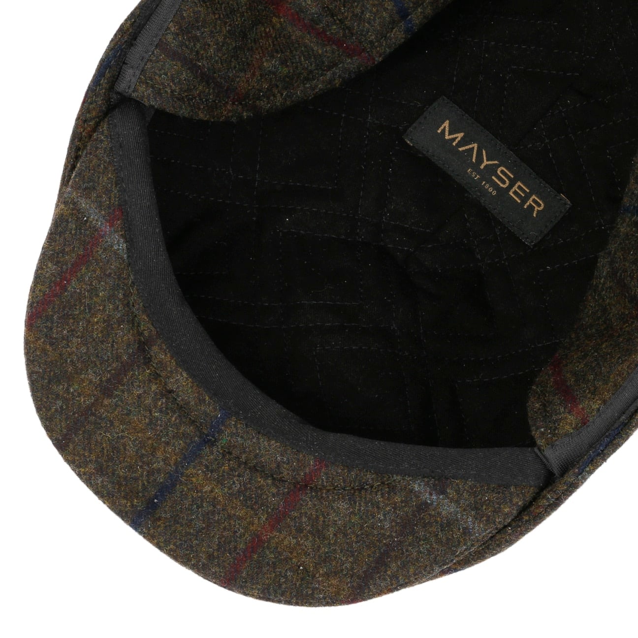mayser-sidney-plus-colorado-flatcap-karo-winter-herren image 3
