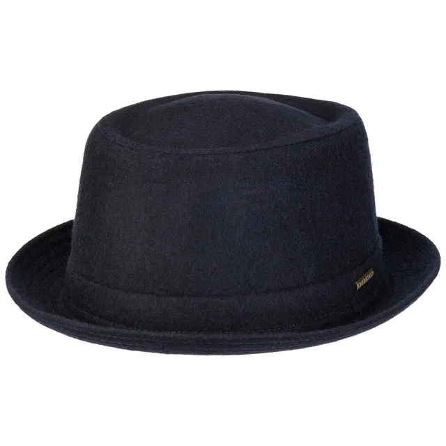 stetson-wool-pork-pie-hut-made-in-italy-aus-schurwolle-f-r-herren-und-damen image 1