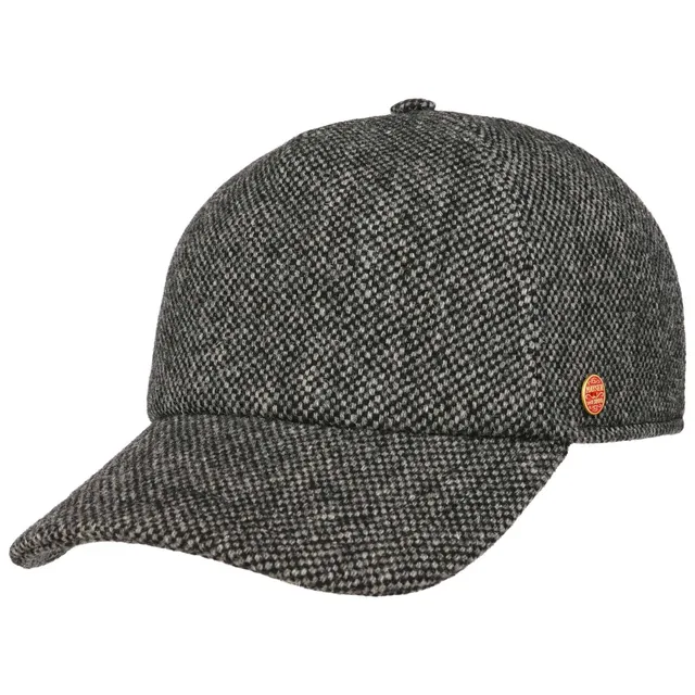 mayser-classic-morgan-tweed-cap-schurwolle-meliert image 1