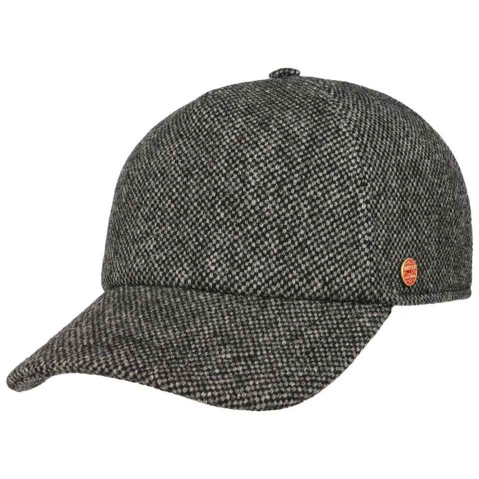 mayser-classic-morgan-tweed-cap-schurwolle-meliert image 1