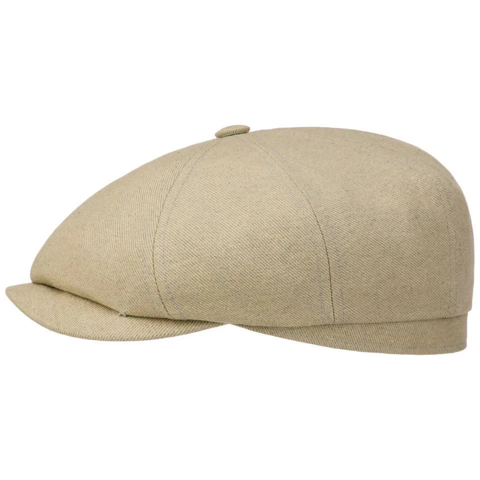 stetson-hatteras-flatcap-aus-100-baumwolle-unifarbene-kappe-made-in-eu image 1