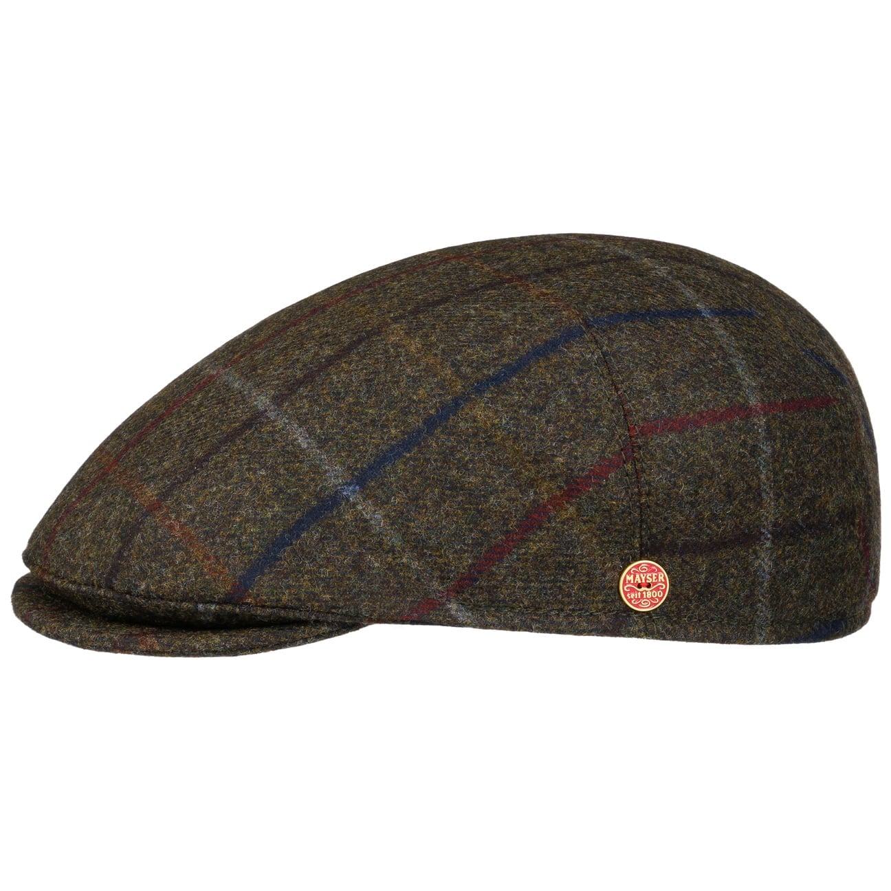 mayser-sidney-plus-colorado-flatcap-karo-winter-herren image 6