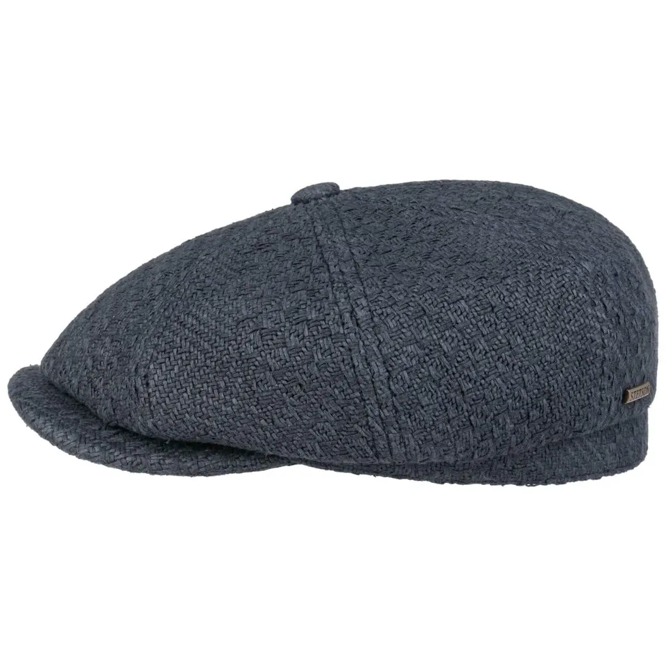 stetson-hatteras-flatcap-meliert-einfarbig-mit-uv-schutz-40 image 1