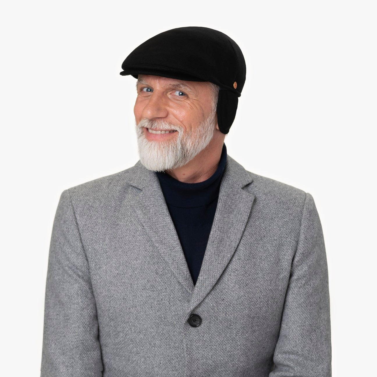 mayser-sidney-plus-kaschmir-flatcap-herren-schildm-tze-mit-futter image 2