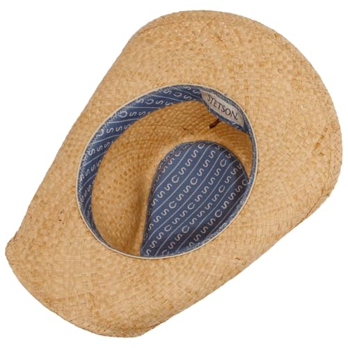 stetson-fair-oaks-western-strohhut-raffia-lederband image 7