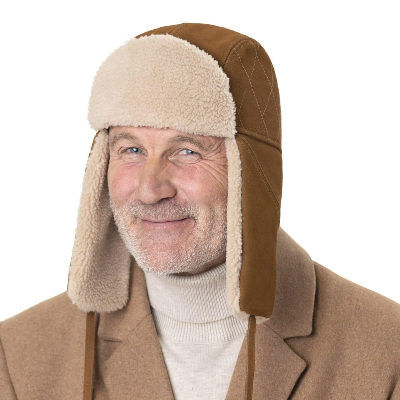 stetson-lapeer-calf-split-fliegerm-tze-aus-kalbsleder-mit-ohrenklappen-herren image 2