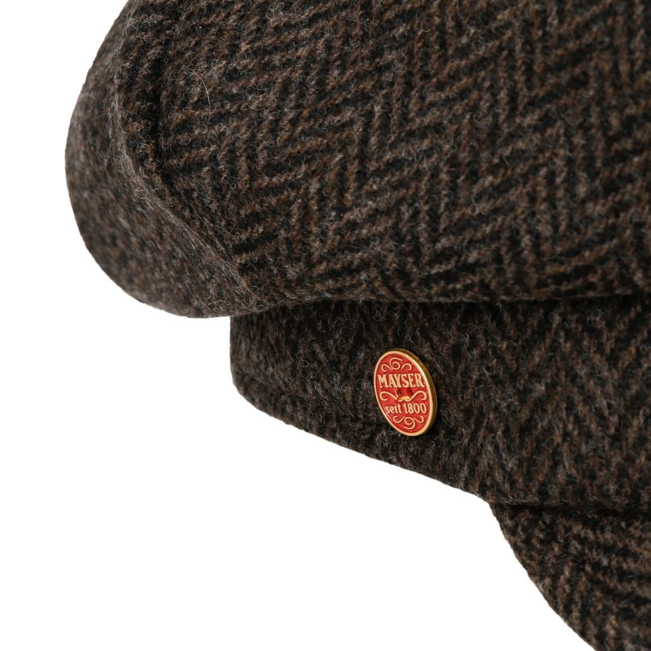 mayser-cia-classic-herringbone-ballonm-tze-mit-schirm image 4