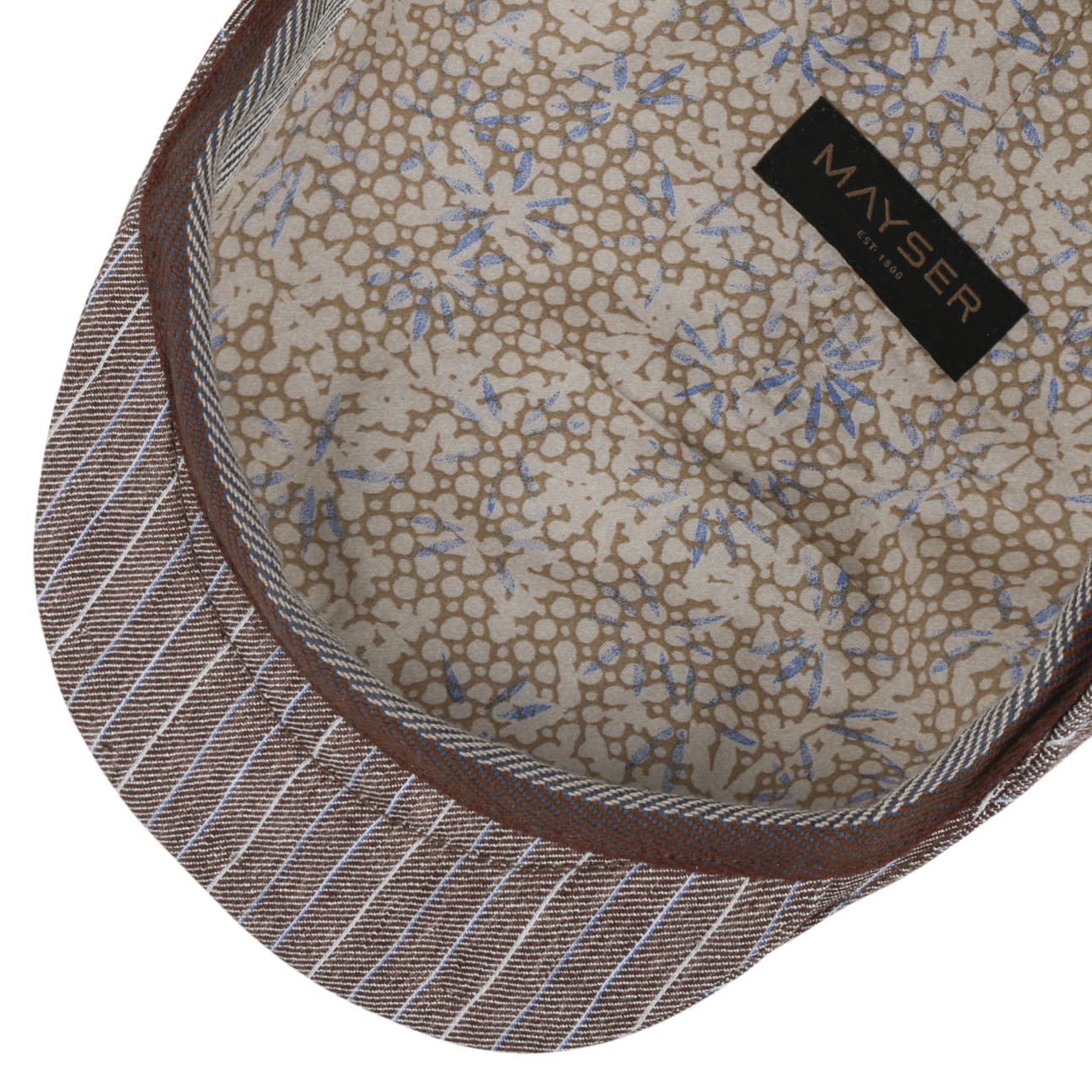 mayser-sidney-paros-stripes-flatcap-baumwoll-leinen-schieberm-tze image 8